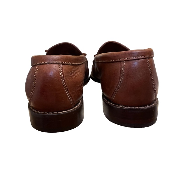 Cole Haan Burnt Bridle Leather Kriss F6337 Loafers Size 8.5 - Picture 7 of 7